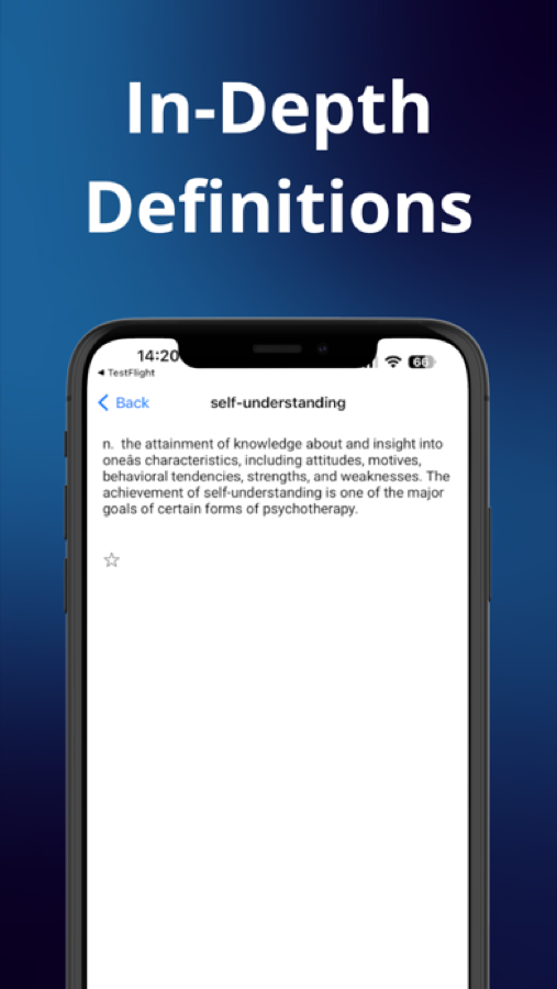 APA Psychology Dictionary ekran görüntüsü 2