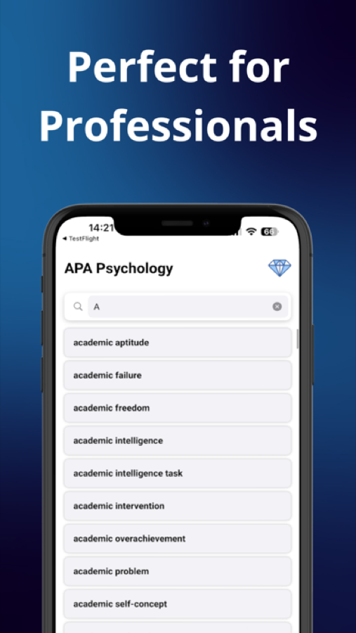 APA Psychology Dictionary ekran görüntüsü 3